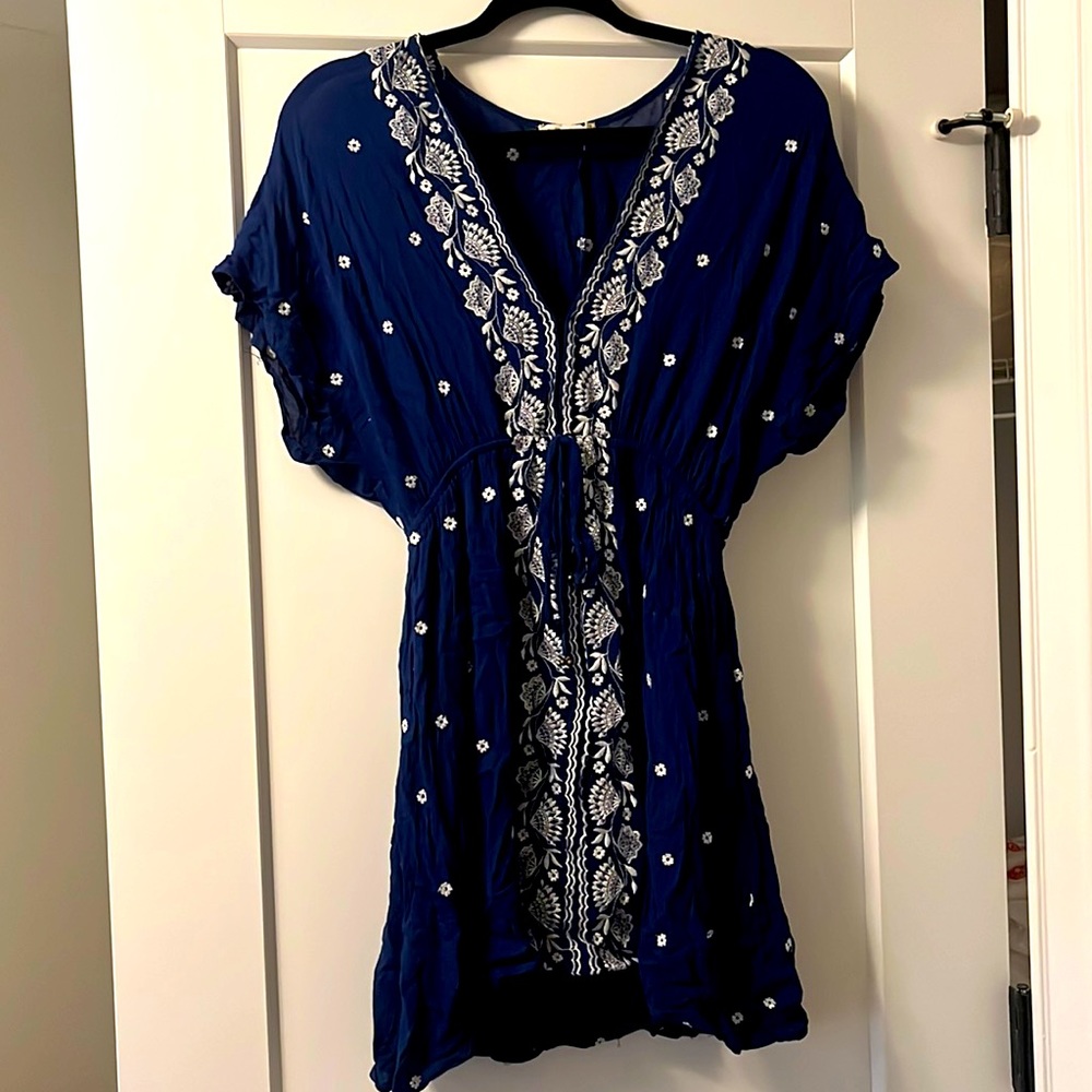 Chloe & Katie embroidered sun dress